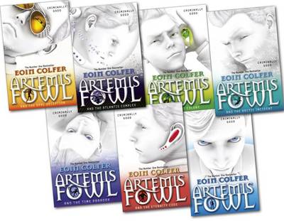 Book cover for Complete Artemis Fowl Collection (Artemis Fowl,Atlantis Complex,the Time Paradox,the Lost Colony,the Opal Deception,the Eternity Code,the Arctic Incident)