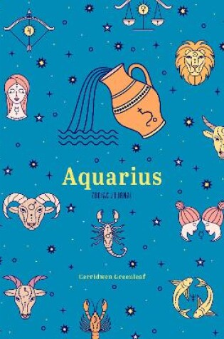 Cover of Aquarius Zodiac Journal