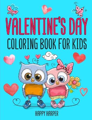 Book cover for Valentine's Day Coloring Book