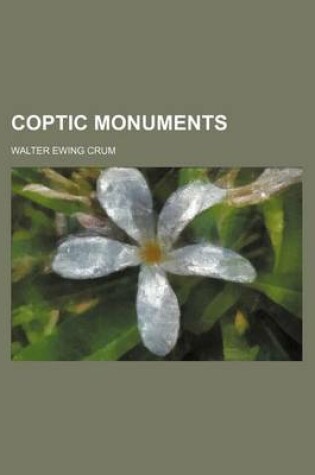 Cover of Coptic Monuments