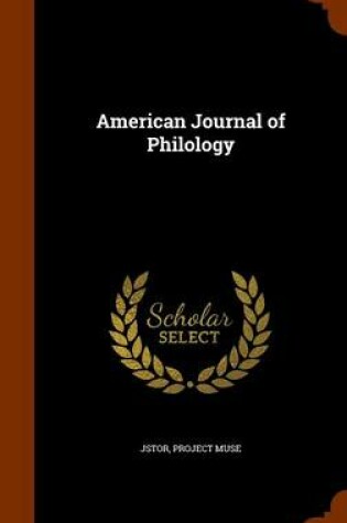 Cover of American Journal of Philology