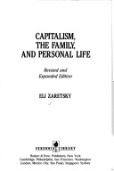 Book cover for Capitalism, the Family, and Personal Life