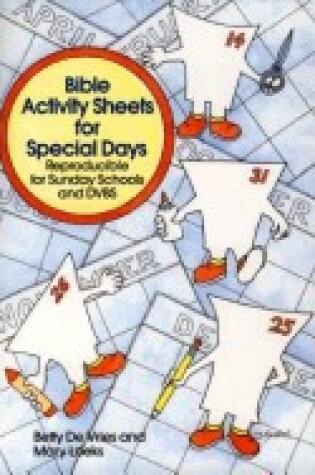 Cover of Bible Activity Sheets for Special Days