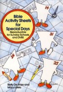 Book cover for Bible Activity Sheets for Special Days