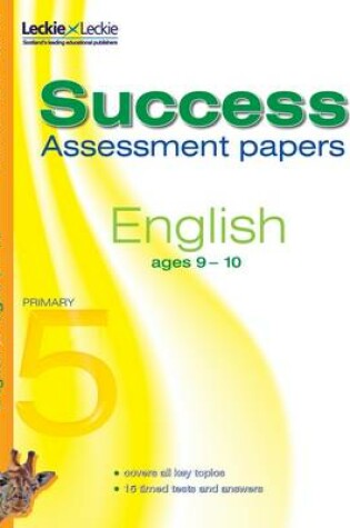 Cover of 9-10 English Assessment Success Papers