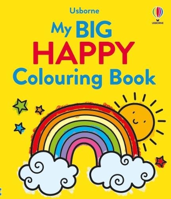 Cover of My Big Happy Colouring Book