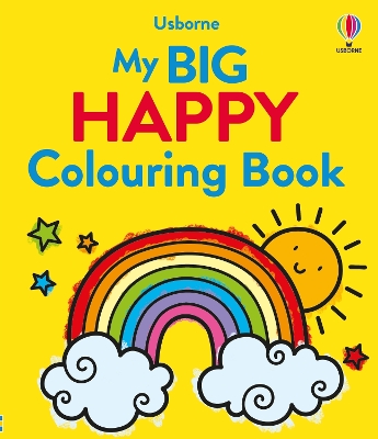 Book cover for My Big Happy Colouring Book