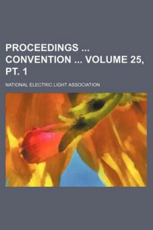 Cover of Proceedings Convention Volume 25, PT. 1