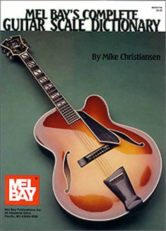 Book cover for Complete Guitar Scale Dictionary