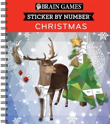 Book cover for Christmas (28 Images to Sticker - Reindeer Cover)