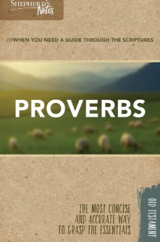 Cover of Shepherd's Notes: Proverbs