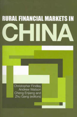 Cover of Rural Financial Market in China