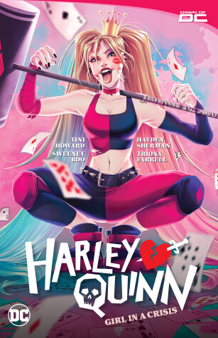 Book cover for Harley Quinn Vol. 1: Girl in a Crisis