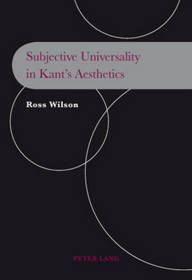 Book cover for Subjective Universality in Kant's Aesthetics