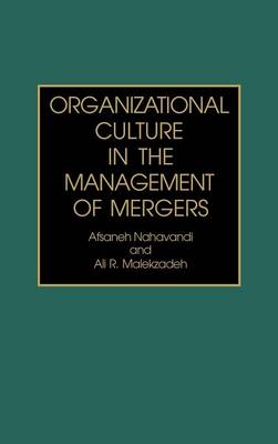 Book cover for Organizational Culture in the Management of Mergers