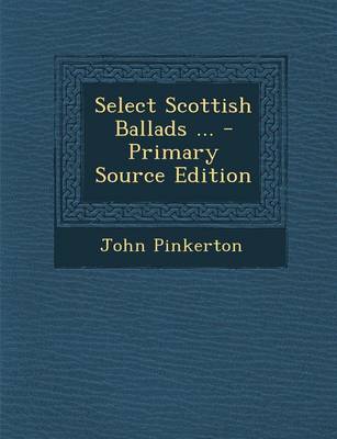 Book cover for Select Scottish Ballads ...