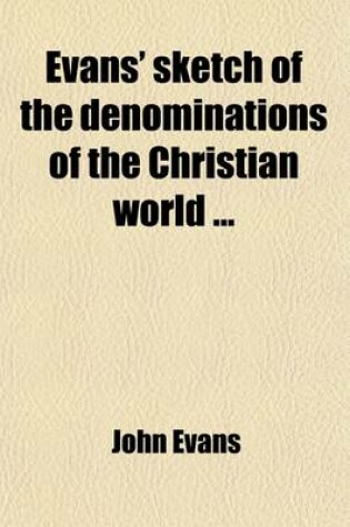 Cover of Evans' Sketch of the Denominations of the Christian World