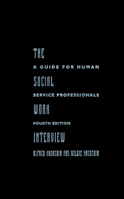 Book cover for The Social Work Interview