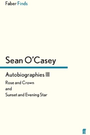 Cover of Autobiographies III