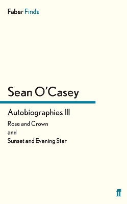 Cover of Autobiographies III