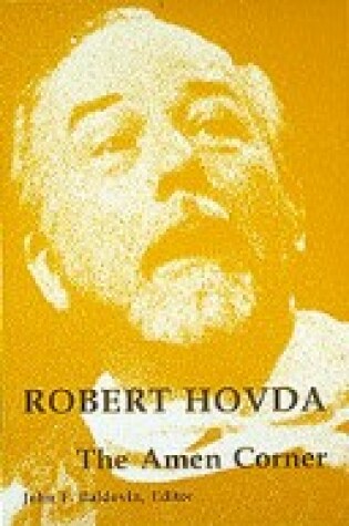 Cover of Robert W.Hovda