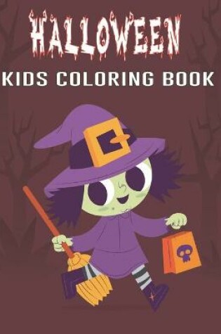 Cover of Halloween Kids Coloring Book