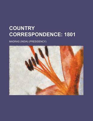 Book cover for Country Correspondence