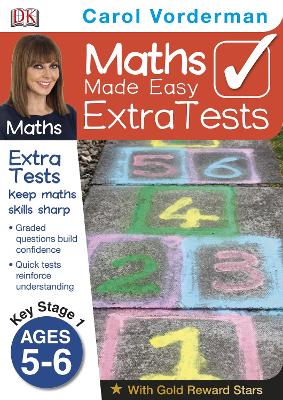 Book cover for Maths Made Easy Extra Tests Ages 5-6 Key Stage 1