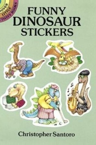 Cover of Funny Dinosaur Stickers