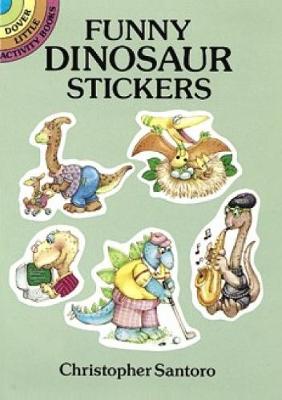 Cover of Funny Dinosaur Stickers