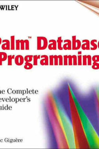 Cover of Palm Database Programming