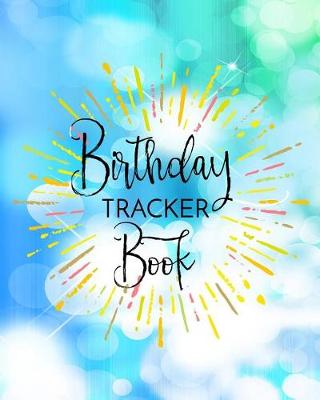Book cover for Birthday Tracker Book