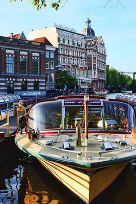 Book cover for A Boat Docked in a Canal in Amsterdam