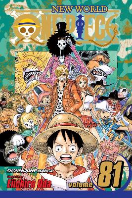 Book cover for One Piece, Vol. 81