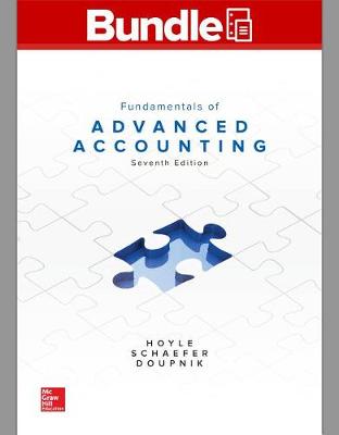 Book cover for Gen Combo Looseleaf Fundamentals of Advanced Accounting; Connect Access Card