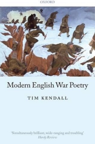 Cover of Modern English War Poetry