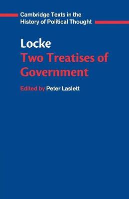 Book cover for Locke: Two Treatises of Government Student edition