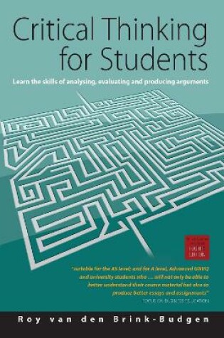 Cover of Critical thinking for Students 4th Edition