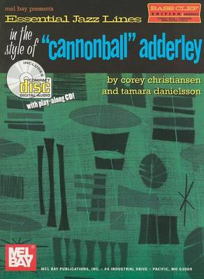 Cover of Essential Jazz Lines in the Style of Cannonball Adderley