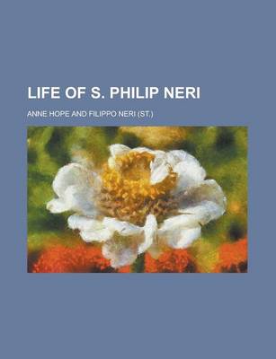 Book cover for Life of S. Philip Neri