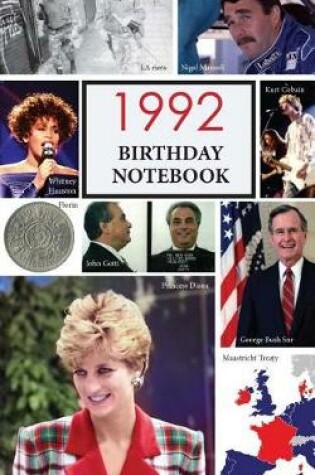 Cover of 1992 Birthday Notebook
