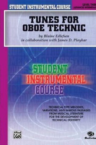 Cover of Tunes for Oboe Technic, Level III