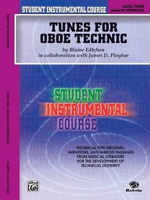 Cover of Tunes for Oboe Technic, Level III