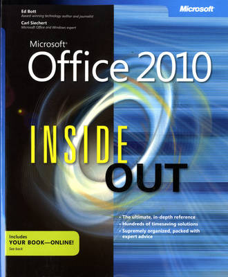 Book cover for Microsoft Office 2010 Inside Out