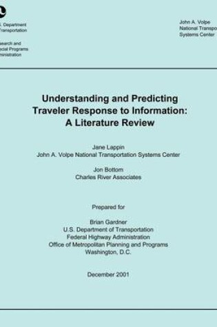 Cover of Understanding and Predicting Traveler Response to Information