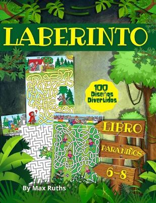 Book cover for LABERINTO Libro Para ninos 6-8