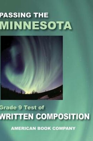 Cover of Passing the Minnesota Grade 9 Test of Written Composition