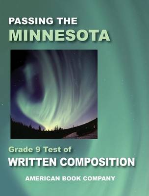 Book cover for Passing the Minnesota Grade 9 Test of Written Composition