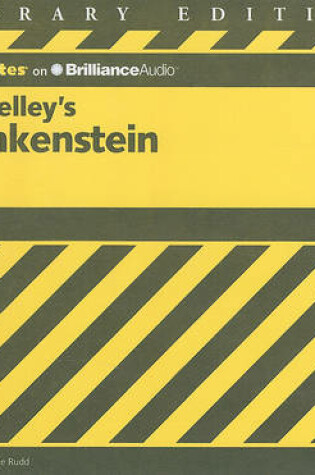 Cover of Cliffnotes on Shelley's Frankenstein