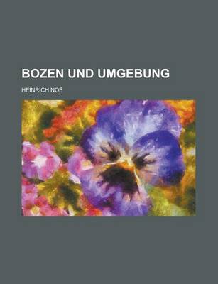 Book cover for Bozen Und Umgebung